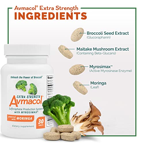 Avmacol Extra Strength #1 Researched Sulforaphane-Producing Brand for Detoxification Nutramax Laboratories buy supplements canada
