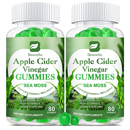 B BEWORTHS Apple Cider Vinegar & Sea Moss Gummies, Organic ACV Gummies B BEWORTHS buy supplements canada