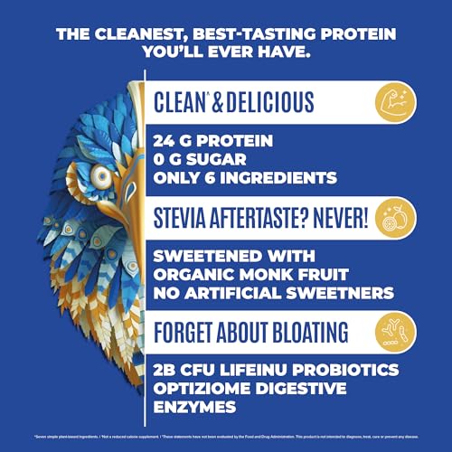 BIRDMAN Falcon Organic Vegan Protein Powder Vanilla, 24g Protein, Sugar Free, Probiotics BIRDMAN buy supplements canada