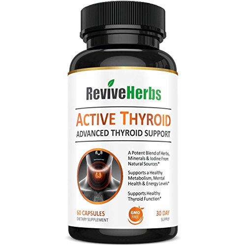 Revive Herbs Premium Thyroid Support with Ashwagandha, Iodine, Selenium, Magnesium Revive Herbs buy supplements canada