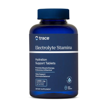 Trace Minerals Electrolyte Stamina - Daily Hydration Supplement for Electrolyte Balance - Energy Support - Full Spectrum of Ionic Minerals - Vegan - Gluten-Free - 300 Count (50 Servings) Trace Minerals buy supplements canada