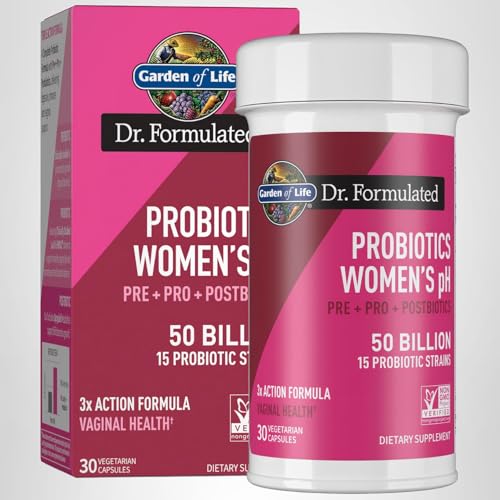 Garden of Life Dr Formulated Once Daily 3-in-1 Complete Prebiotics, Postbiotics & Probiotics for Women, PRE + PRO + POSTBIOTIC Supplement for Women’s Digestive Garden of Life buy supplements canada