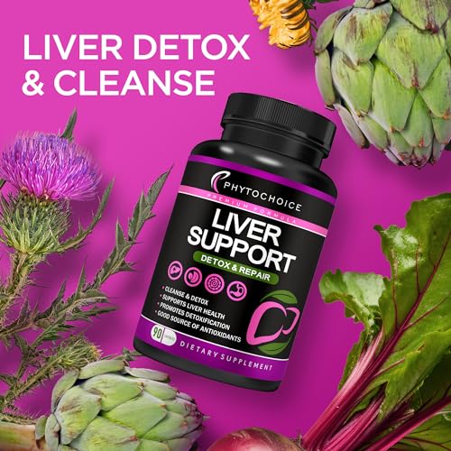 Liver Cleanse Detox & Repair All-in-One Liver Health Support Supplement-Herbal Complex PHYTOCHOICE buy supplements canada