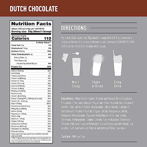 Isopure Protein Powder, Low Carb Whey Isolate, Gluten Free, Lactose Free, 25g Protein Isopure buy supplements canada