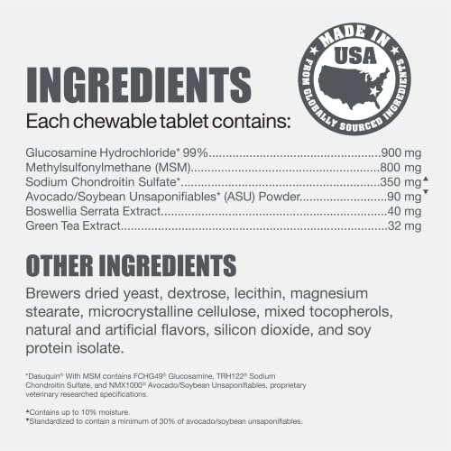 Nutramax Laboratories Dasuquin with MSM Joint Health Supplement for Large Dogs Nutramax Laboratories buy supplements canada