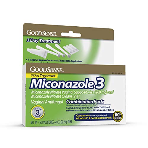 GoodSense Miconazole Nitrate Vaginal Suppositories (200 mg) and Miconazole Nitrate Cream (2%) GoodSense buy supplements canada