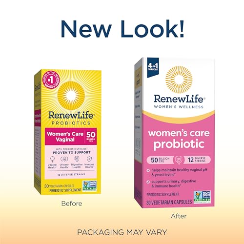 Renew Life Women's Probiotic Capsules, 50 Billion CFU Guaranteed, Supports Vaginal, Urinary Renew Life buy supplements canada