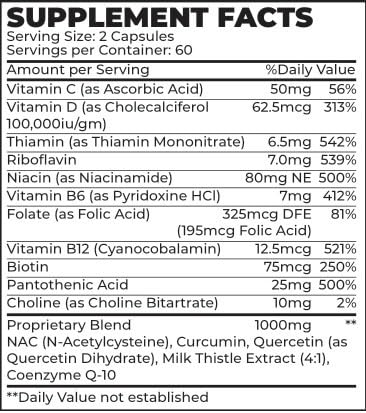 Restorio™ Metabolic Health Support Capsules - Liver & Inflammation Support - Hangover Prevention - Exercise Recovery - 120 Capsules Restorio buy supplements canada
