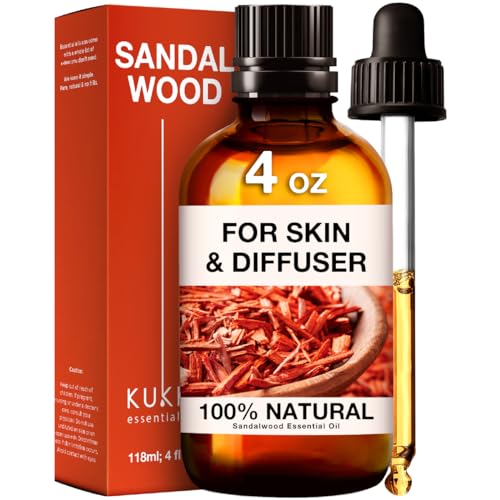 Kukka Sandalwood Essential Oils for Diffuser - 100% Natural Sandalwood Oil - Sandalwood Essential Oil KUKKA essential oils buy supplements canada