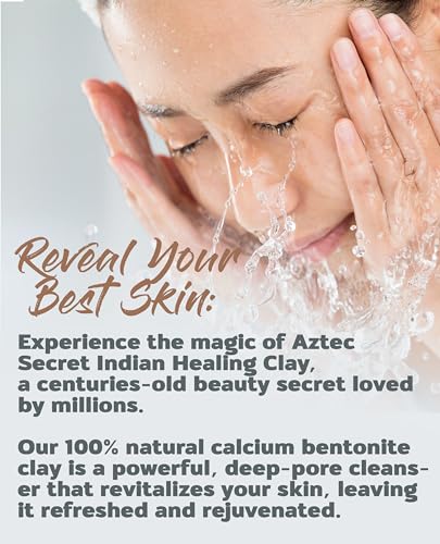 Aztec Secret– Indian Healing Clay 16 Oz – Deep Pore Cleansing Facial & Body Mask – The Original 100% Natural Calcium Bentonite Clay – New Version 2 Aztec Secret buy supplements canada