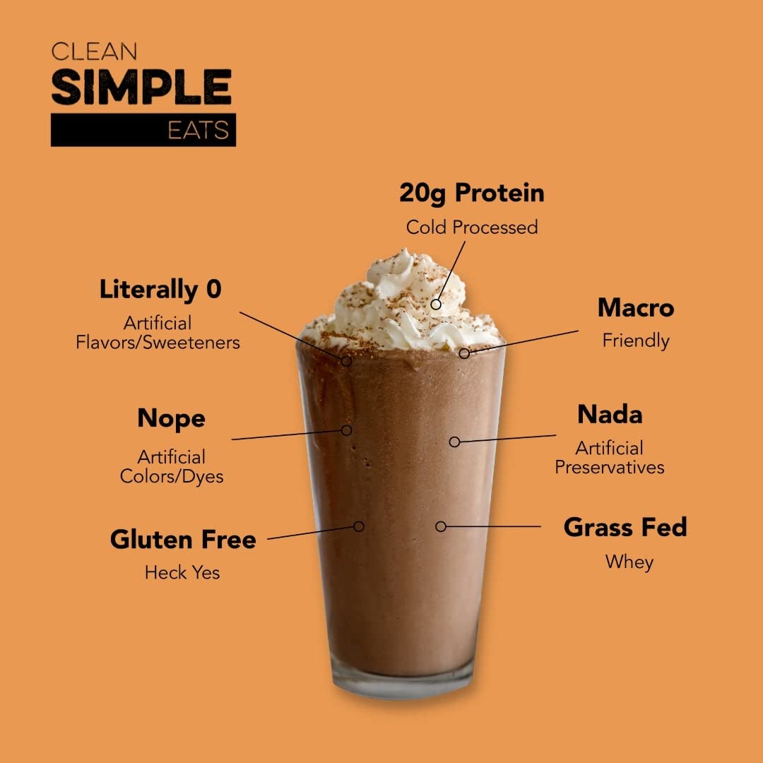 Clean Simple Eats Chocolate Peanut Butter Whey Protein Powder, Natural Sweetened Clean Simple Eats buy supplements canada