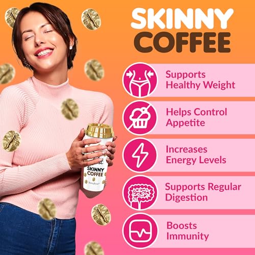 Skinny Boost Skinny Coffee- (Unflavored) Instant Sticks Made with Arabica Coffee, Garcinia SkinnyBoost buy supplements canada