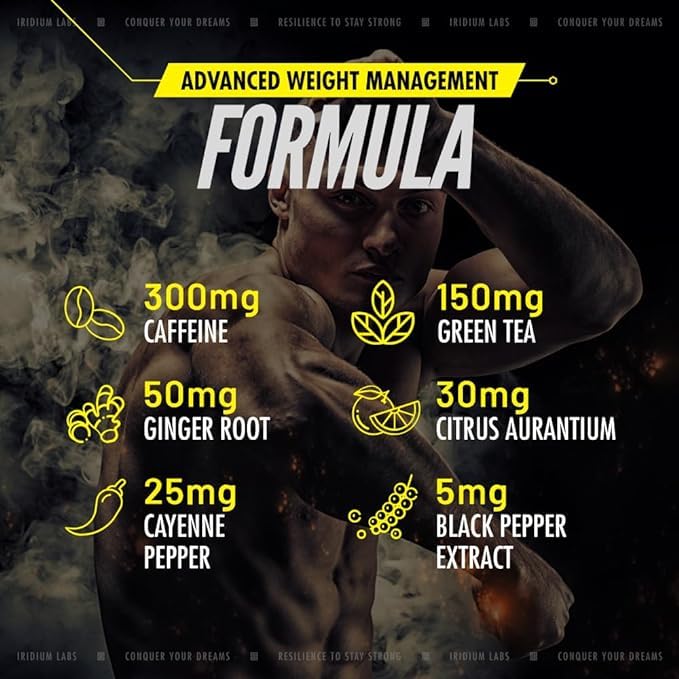 Iridium Labs Kimera Thermogenic Fat Burner - Weight Loss Supplement & Energy Booster Iridium Labs buy supplements canada
