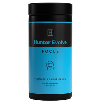 ROAR AMBITION Genuine Hunter Focus Premium Nootropic Brain Supplement for Memory and Focus - US Made with All Natural Ingredients Incl L-Theanine, Bacopa Monnieri & Lion's Mane ROAR AMBITION buy supplements canada