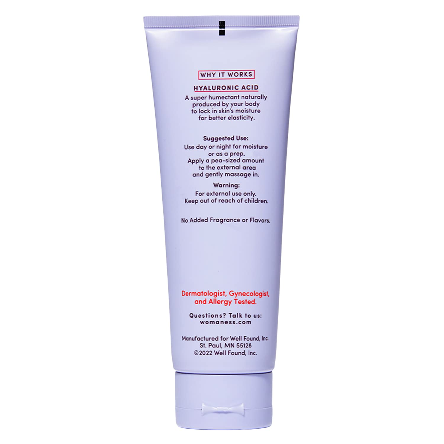 Womaness Daily V Soothe External Gel Moisturizer - Hyaluronic Acid Moisturizer Womaness buy supplements canada