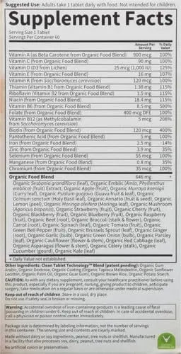 Garden of Life Organics Multivitamin for Women - Women's Once Daily Multi - Whole Food Multi with Iron,Biotin,Vegan Organic Womens Multivitamin Garden of Life buy supplements canada