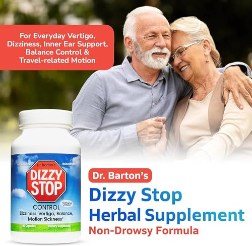 Dizzy Stop Dr. Barton’s All-Natural Vertigo Comfort, Inner Ear Balance Supp Dizzy Stop buy supplements canada
