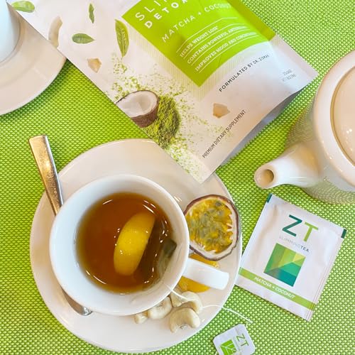 Dr. Zisman ZT Slimming - Matcha-Coconut Detox Blend, Weight Loss Tea with Antioxidant Effects Dr. Zisman ZT Slimming Tea buy supplements canada