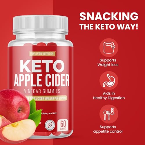 Wellvion Keto ACV Gummies for Weight Loss Support - Advanced Formula (1000mg) Wellvion Nutrition buy supplements canada