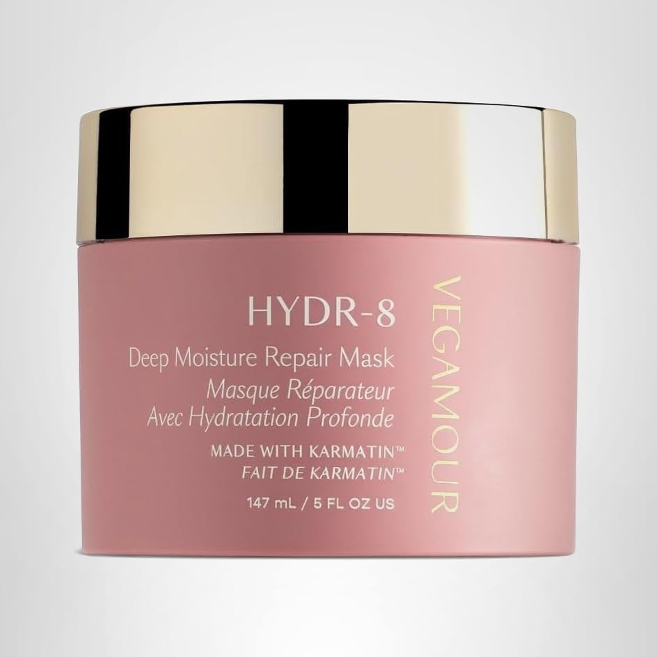 VEGAMOUR HYDR-8 Deep Moisture Repair Mask, Deep Conditioner Hair Mask Formulated Without Sulfates for Dry, Damaged, Frizzy Hair, Floral & Vanilla Scent, 5 fl. oz. VEGAMOUR buy supplements canada