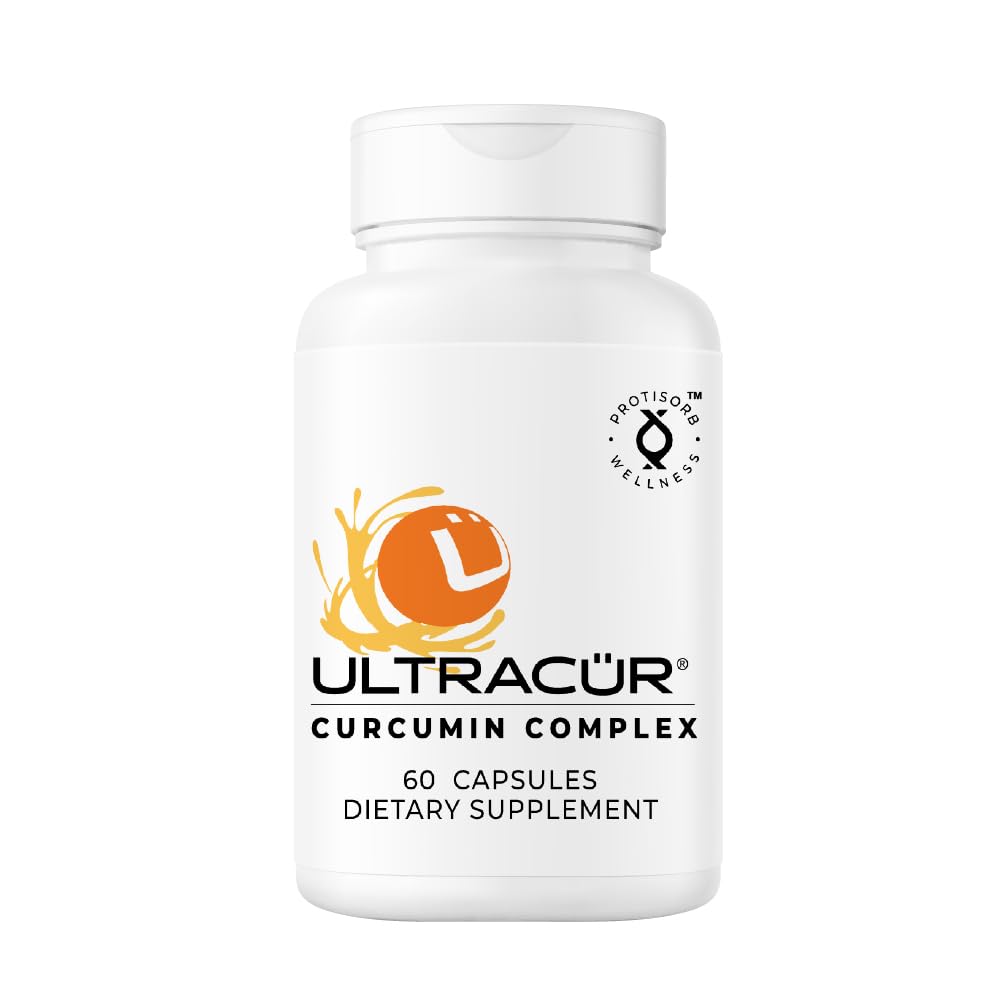 Ultracur Curcumin Complex Supplement - Ultra Bioavailable High Absorption Turmeric Curcumin Supplement for Joint, Muscle & Brain Support - Patented Protisorb for Premium Absorption – 60 Capsules UltraCur buy supplements canada