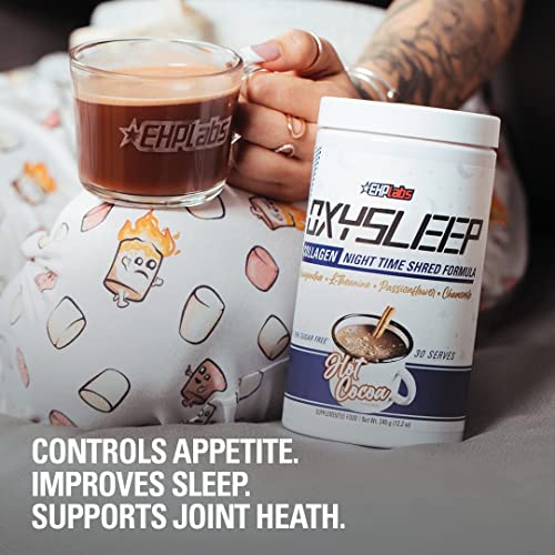 EHP Labs OxySleep Collagen Peptides Powder Night Time Shred - Promotes Deep Sleep EHP Labs buy supplements canada