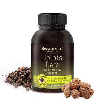 Swaarnim Joints Care - Enriched with Arjuna & Natural Herbs - Joint Health Supplement 100% Natural, No Added Chemicals - 120 Capsules Swaarnim buy supplements canada
