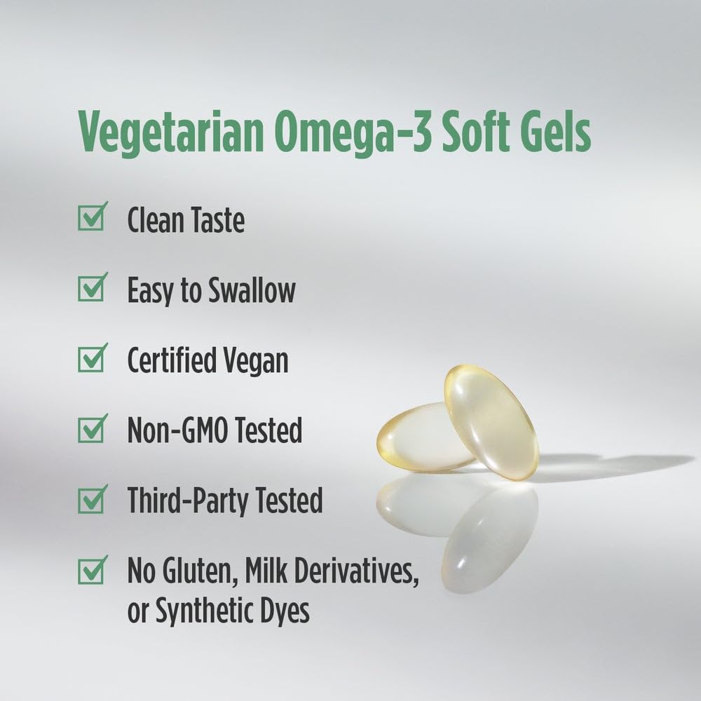 Nordic Naturals Algae DHA - 60 Soft Gels - 500 mg Omega-3 DHA - Certified Vegan Algae Oil - Plant-Based DHA - Brain, Eye & Nervous System Support - Non-GMO - 30 Servings Nordic Naturals buy supplements canada