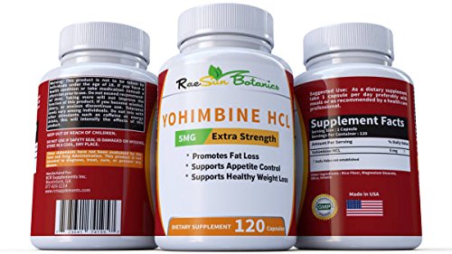 RaeSun Botanics Yohimbine HCL Bark Extract Extra Strength Supplement 5mg x 120ct RaeSun Botanics buy supplements canada