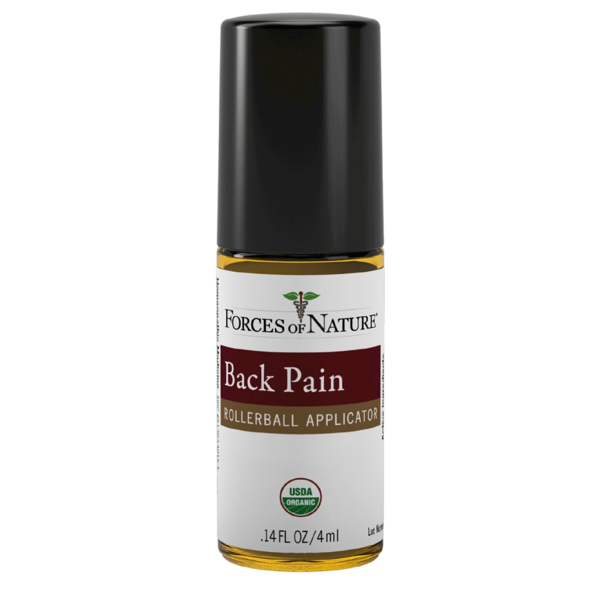 Forces of Nature Natural, Organic Back Pain Relief, w/Arnica & St John's Wort, Fast Acting Anti-Inflammatory Topical Muscle Soother for Lower Back, Sciatica, Neck, Non-GMO, Cruelty-Free, 0.14 Fl Oz Forces of Nature buy supplements canada