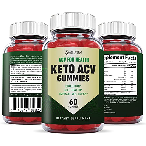 Justified Laboratories ACV for Health Keto ACV Gummies 1000MG with Pomegranate Juice Justified Laboratories buy supplements canada