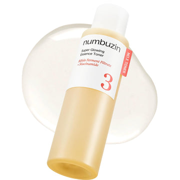 numbuzin No.3 Super Glowing Essence Toner, Fermented Toner for Skin Glow & Texture, Bifida, Niacinamide, Hydrating numbuzin buy supplements canada