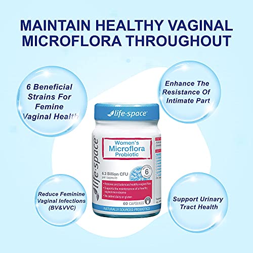 Life-Space Probiotic for Women, Support Healthy Vaginal Microflora & Comfort, BV & VVC Infection Life-Space buy supplements canada