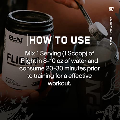 Bare Performance Nutrition, BPN Flight Pre Workout, Blue Raspberry, 30 Servings BARE PERFORMANCE NUTRITION buy supplements canada