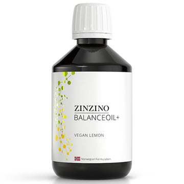Zinzino - BalanceOil+ Vegan Lemon, Synergistic Blend with Marine Micro-Algae, Olive Oil, Ahiflower Seed Oil, Vegan Vitamin D3-300 ml ZINZINO buy supplements canada