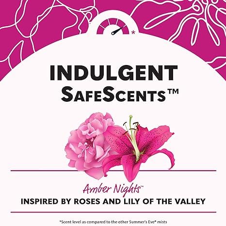 Summer's Eve Refresher Mist, Feminine Spray Reduces Odor, Amber Nights, Body Spray for Women Summer's Eve buy supplements canada