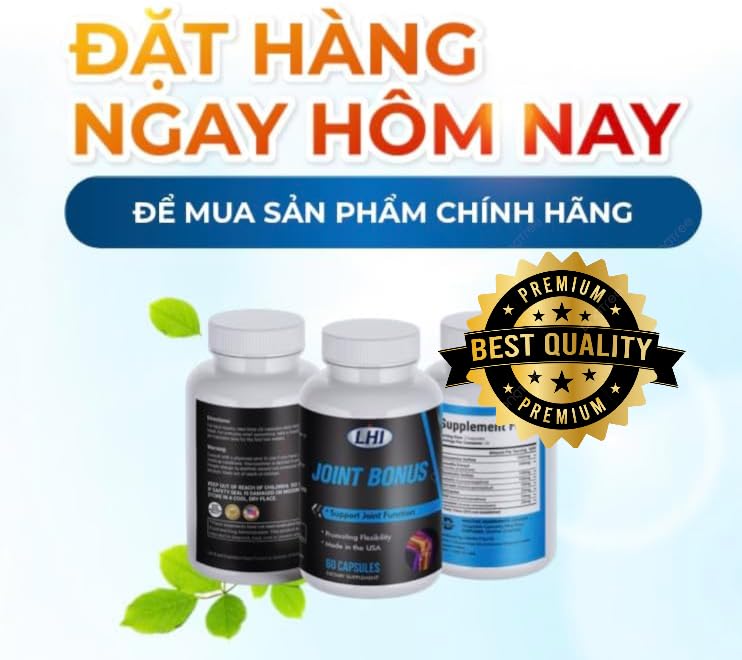 Joint Bonus Hỗ Trợ Xương Khớp (100% Authentic, Sản Phẩm Chính Hãng Tại USA) 2 Bottles Joint Bonus buy supplements canada