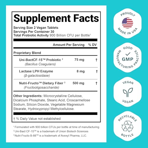 Probiotics for Women and Men - with Natural Lactase Enzyme and Prebiotic Nutrition Essentials buy supplements canada
