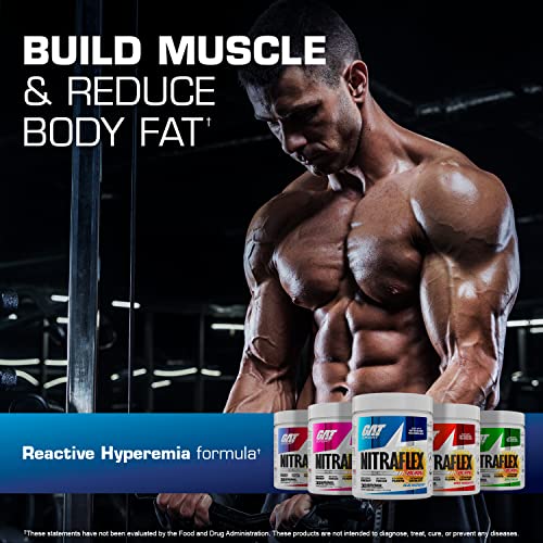 GAT SPORT NITRAFLEX Burn, Pre Workout Thermogenic Powder, Apple Melon, 30 Servings GAT SPORT buy supplements canada