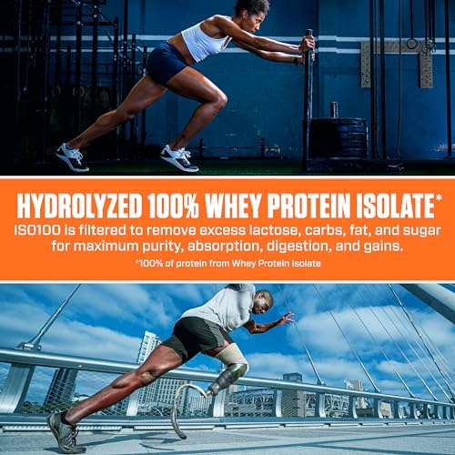 Dymatize ISO100 Hydrolyzed Protein Powder, 100% Whey Isolate, Dunkin' Glazed Donut Dymatize buy supplements canada