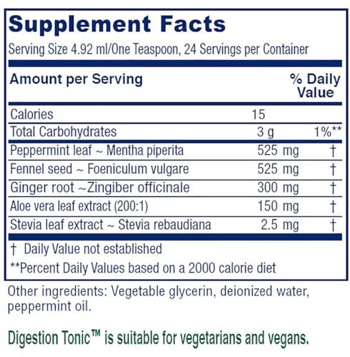 Vitanica Digestion Tonic, Gas and Bloating Relief Supplement, Organic, Improve Digestive Vitanica buy supplements canada