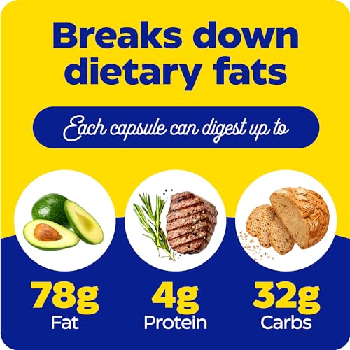 Enzymedica Lypo Gold, Digestive Enzymes for Fat Digestion, Offers Fast Acting Gas Enzymedica buy supplements canada