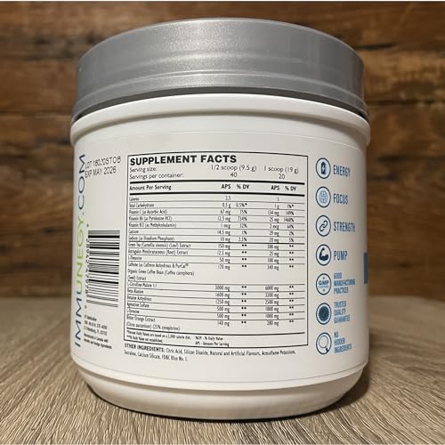 IMMUNEGY - PRE-Sport Performance Pre-Workout Formula (Blue Raspberry Delight) IMMUNEGY buy supplements canada