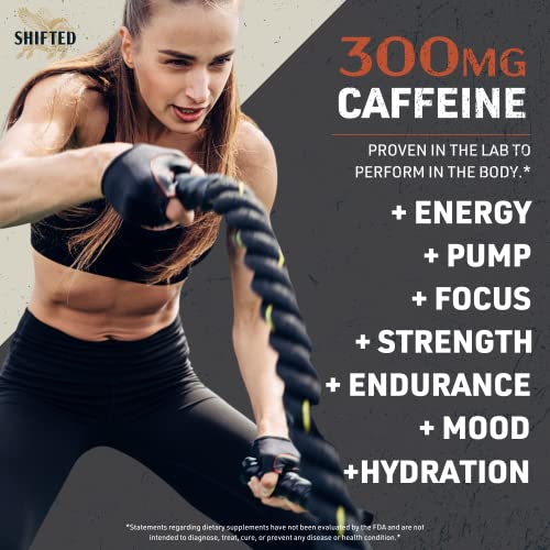 SHIFTED Maximum Pre Workout Powder, Energy & Focus Supplement with Creatine Monohydrate SHIFTED buy supplements canada