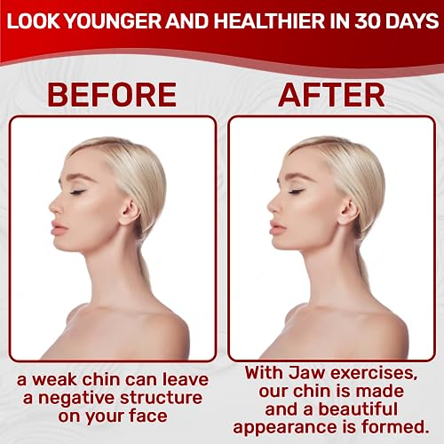 Jawline Exerciser for man&women, Jaw Exerciser, 3 Resistance Levels(6 pcs) Silicone Jawline MUWIGO buy supplements canada