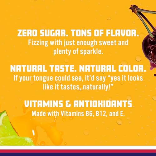 Sparkling Ice, Cherry Limeade Sparkling Water, Zero Sugar Flavored Water, with Vitamins Sparkling ICE buy supplements canada