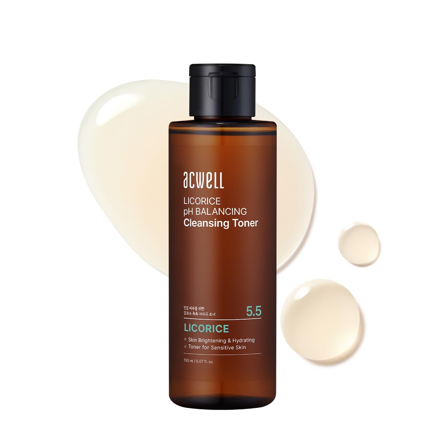 ACWELL Licorice pH 5.5 Balancing Korean Toner and Cleansing 5.07 fl.oz. - Alcohol-Free Hydrating Facial Astringent ACWELL buy supplements canada