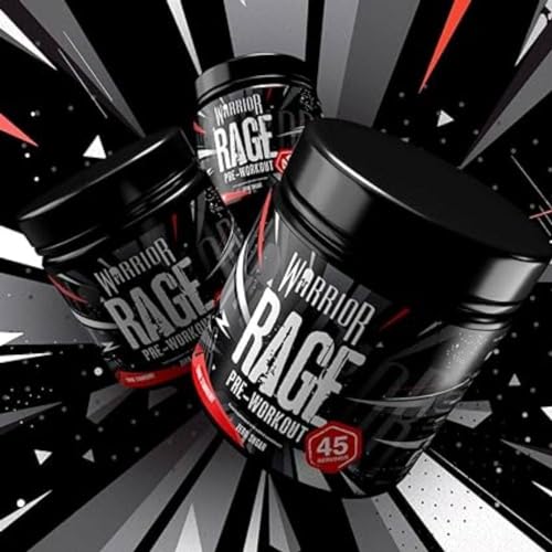 Warrior, Rage - Pre-workout Powder - 392g - Energy Drink Supplement with Vitamin C Warrior buy supplements canada