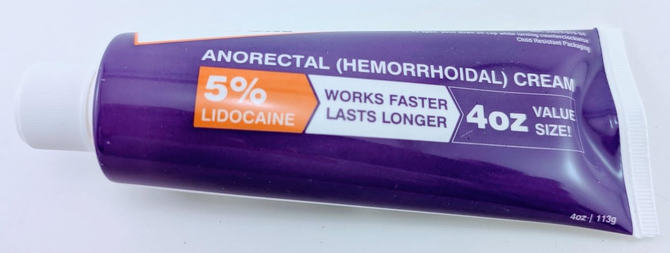 HEALTH ONE Lidocaine 5% Cream Maximum Strength Topical Anorectal Numbing Cream – 4 oz CRC Tube HEALTH ONE buy supplements canada