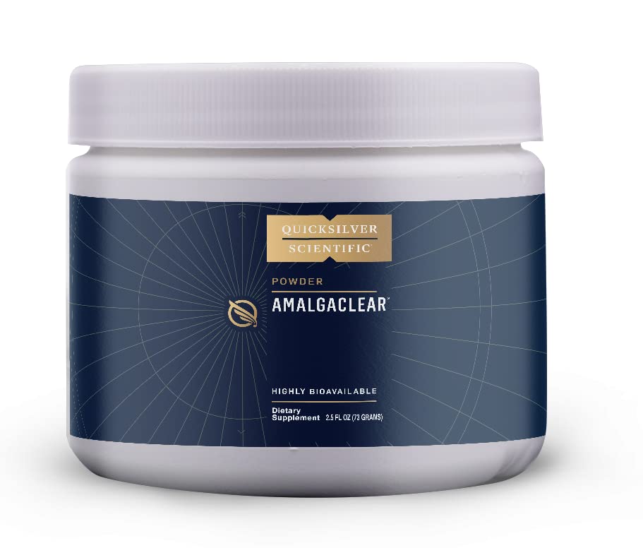 Quicksilver Scientific AmalgaClear - Detox Support with Modified Citrus Pectin & Silica Extract (73g) Quicksilver Scientific buy supplements canada